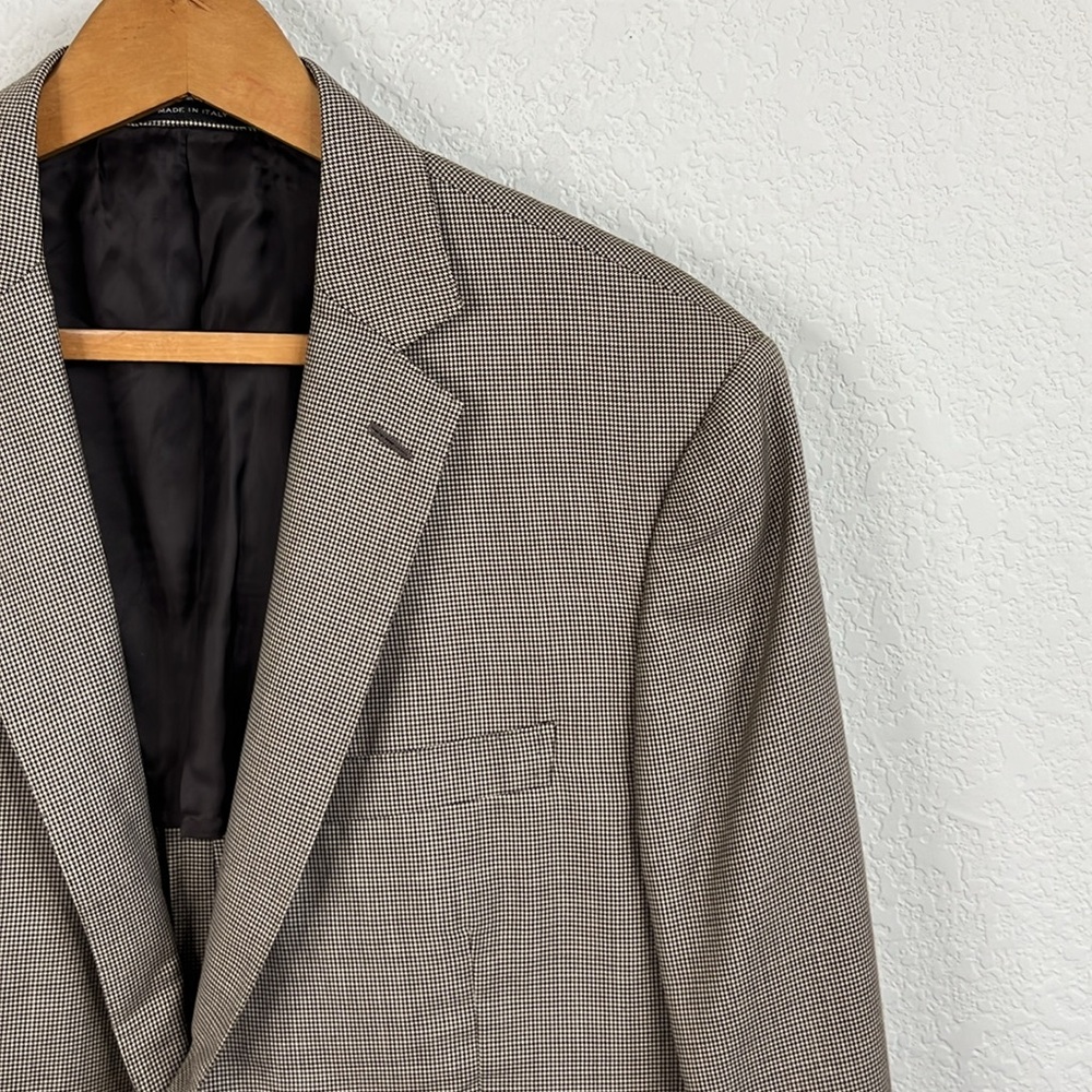 Ralph Lauren Black Label Nigel Houndstooth 28th Notch Blazer - Picture 2 of 9
